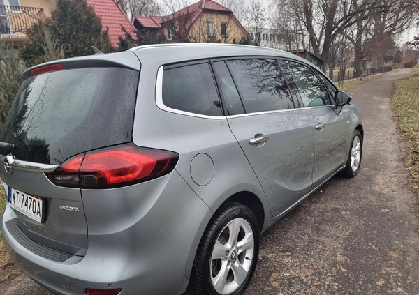 Opel Zafira cena 29900 przebieg: 260000, rok produkcji 2013 z Pruszków małe 497